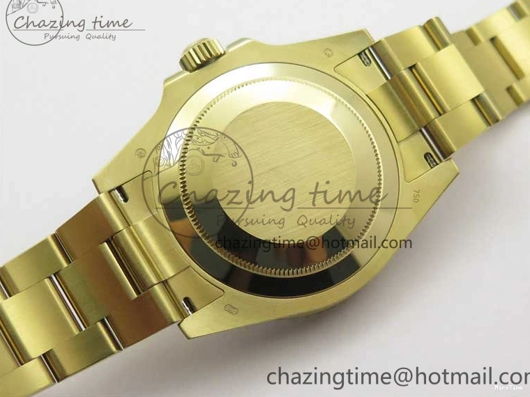 MiroTime 0113 Submariner 41mm 126613 LN YG BP Maker Best Edition Black Dial on YG Bracelet OnTrend 2573